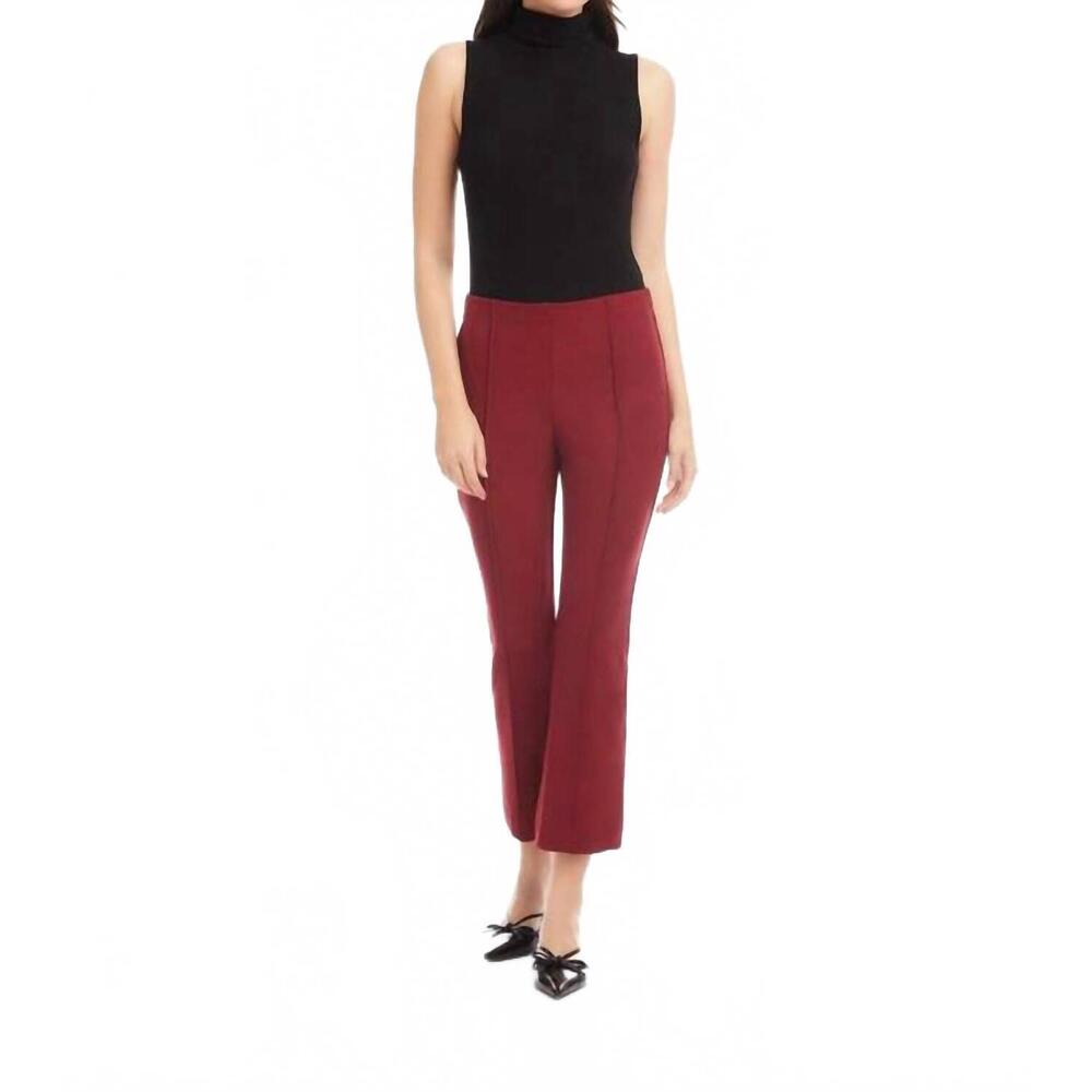 NEW FIFTEEN TWENTY sigourney pintuck pants in brick
